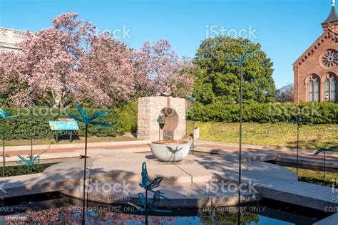 Moongate Garden At The Smithsonian Castle Stock Photo Download Image