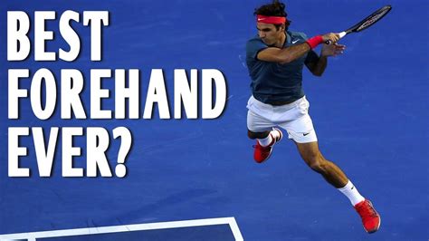Find out in today's video! ROGER FEDERER : Best Forehand Ever? - YouTube