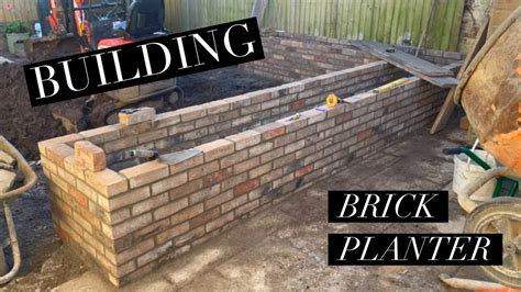 Diy Brick Planter Step By Step Guide To Enhance Your Garden 🌷🧱 Youtube