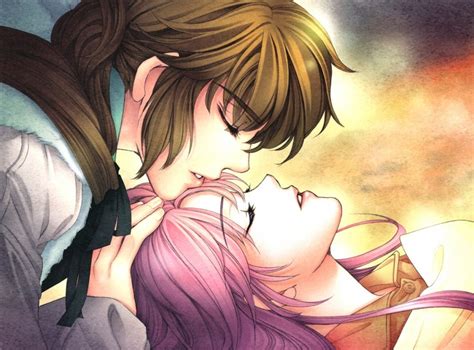Forehead Kiss Anime Love Picture
