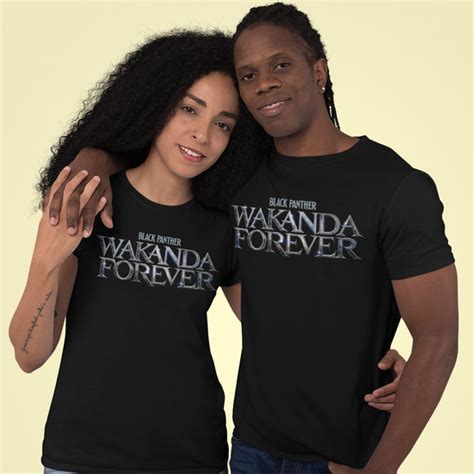 Camiseta Pantera Negra Wakanda Para Sempre Logo Elo