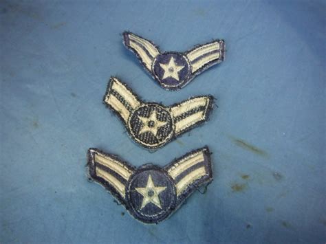 Uwi 0239 Post Wwii Era Us Air Force First Class Airman Insignia Patch