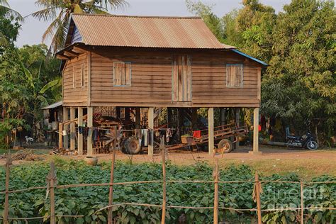 Cambodian Rural Home Photograph By Shawn Dechant Fine Art America
