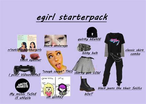 Egirls Rstarterpacks Starter Packs Know Your Meme