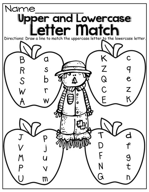 Uppercase And Lowercase Alphabet Worksheets 101 Activity