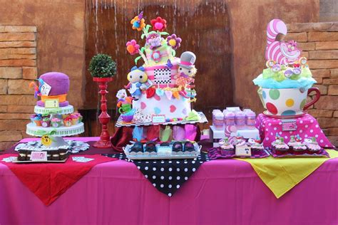 Alice In Wonderland Mad Tea Party Baby Shower Party Ideas Photo 5 Of