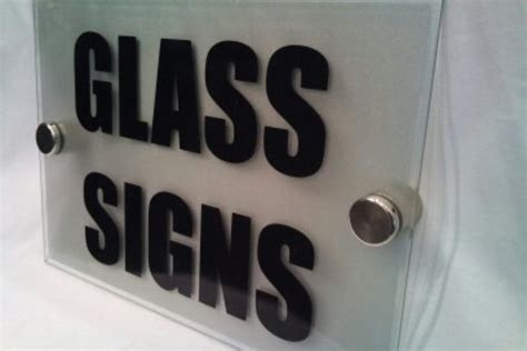 Glass Signs Ruislip Signs And Graphics