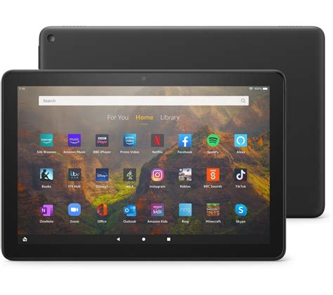 Buy Amazon Fire Hd 10 101 Tablet 2021 32 Gb Black Free