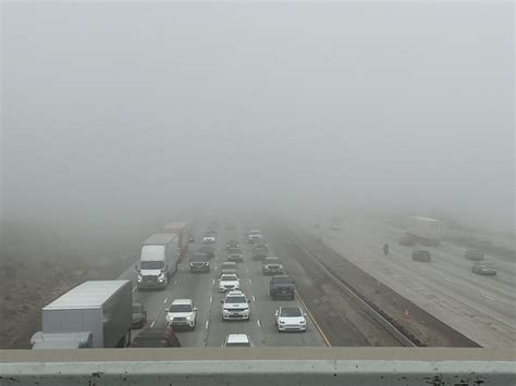 New Year's Eve travel could be difficult, Caltrans warns; Heavy fog and