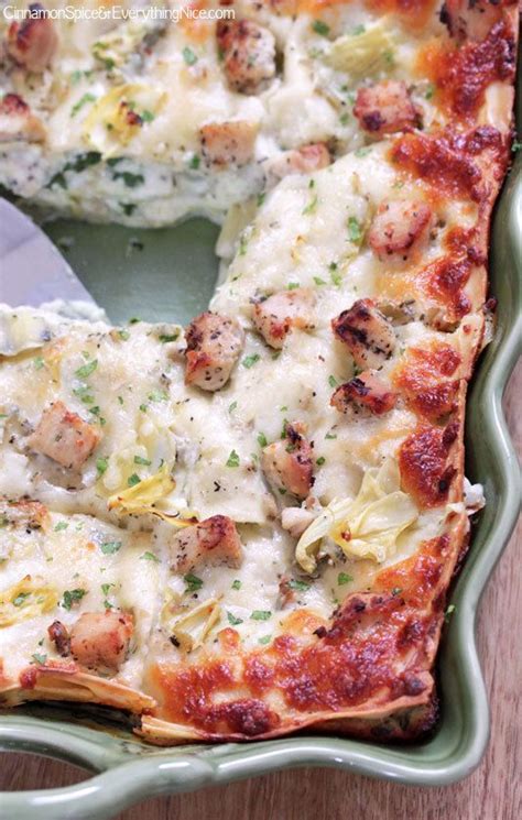 Check spelling or type a new query. Artichoke Chicken Lasagna | Chicken lasagna, Artichoke ...