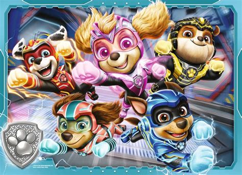 Comprar Puzzle Ravensburger Paw Patrol Mighty Movie De 4x42 Peças