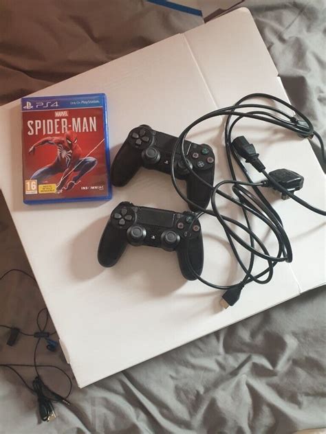 Ps4 Pro 2 Controllers Spider Man Game In Banbury Oxfordshire Gumtree