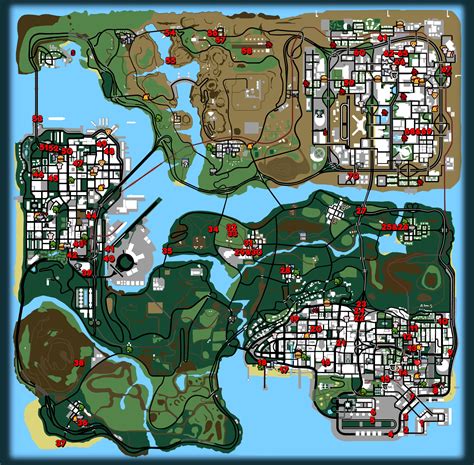 Grand Theft Auto San Andreas Definitive Edition All Unique Jump