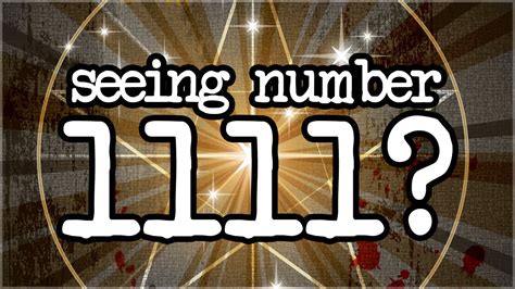 Numerology 1111 Hidden Meanings Of The Number 1111 Youtube
