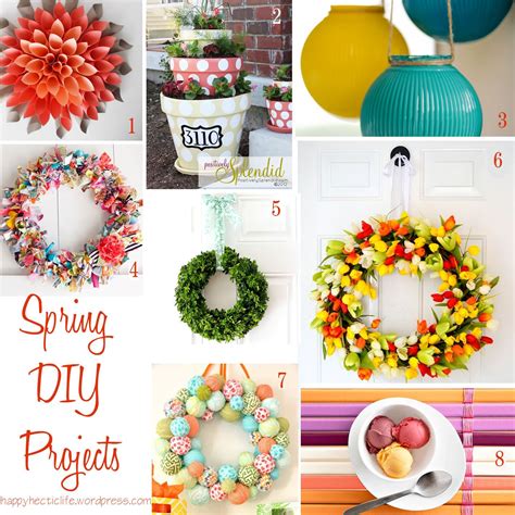 A Few Colorful Spring Diy Projects Spring Diy Spring Diy Projects