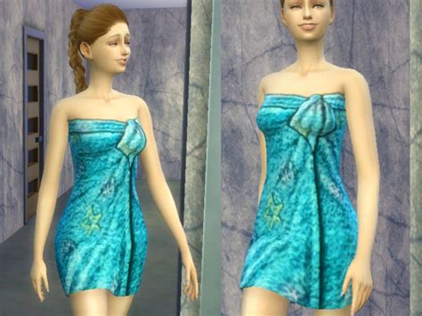 Mod The Sims Towel Wrap For Ladies