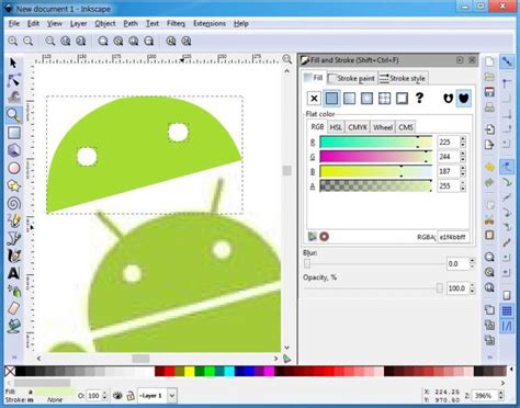 How to vectorize images using the free tool Inkscape gambar png