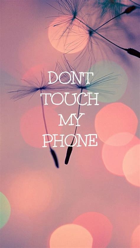 Cute Girly Wallpaper Dont Touch My Phone Cute Wallpapers 2022