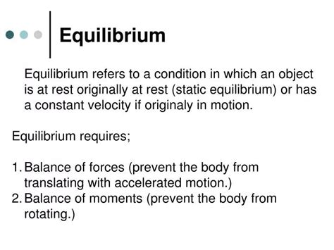 Ppt Equilibrium Powerpoint Presentation Free Download Id4048411