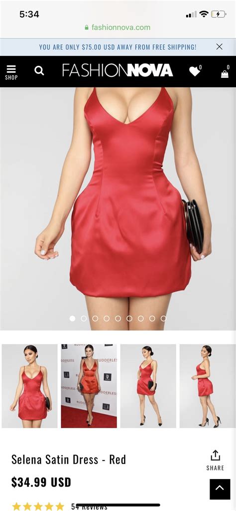 Fashion Nova Red Selena Satin Dress For Sale In Indio Ca Offerup