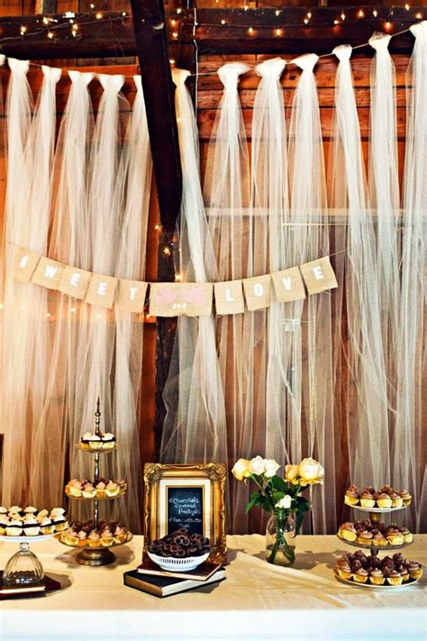 25 Tulle Wedding Decorations Ideas - Wohh Wedding