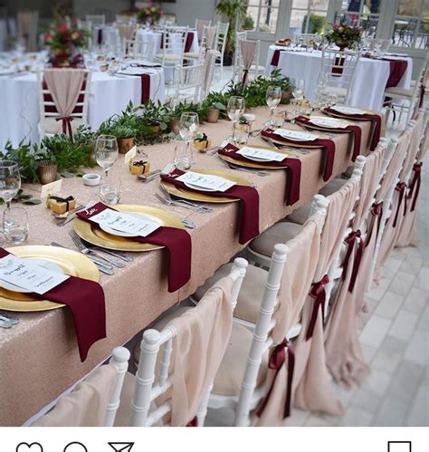 Pin By Lucie Šabatová On Svatba Pink And Burgundy Wedding Gold And