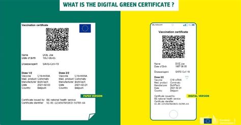 The eu has formally agreed the use of an eu digital covid certificate to travel across europe this summer, but how do you get your hands on one, does it need to be digital and does it actually exist? The Green COVID-19 Certificate: Re-Opening Travel in Europe