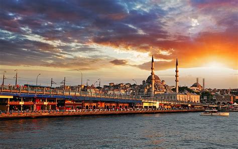 Hd Wallpaper Morning In Istanbul Bosphorus Bridge Ortakoy Mosque