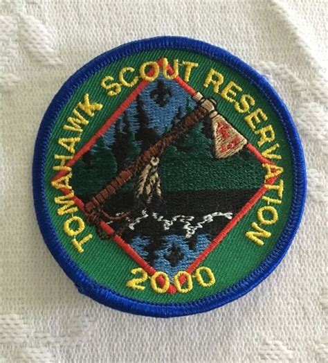 Bsa Tomahawk Scout Reservation Patch Boy Scouts Ebay