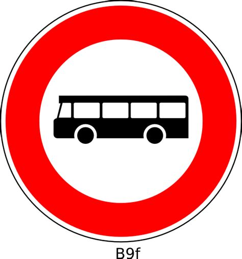 Red Bus Clipart Sign Clipart