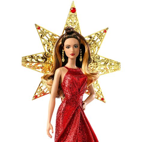 Кукла Барби Рождество 2017 2017 holiday barbie шатенка коллекционная mattel [dyx41]