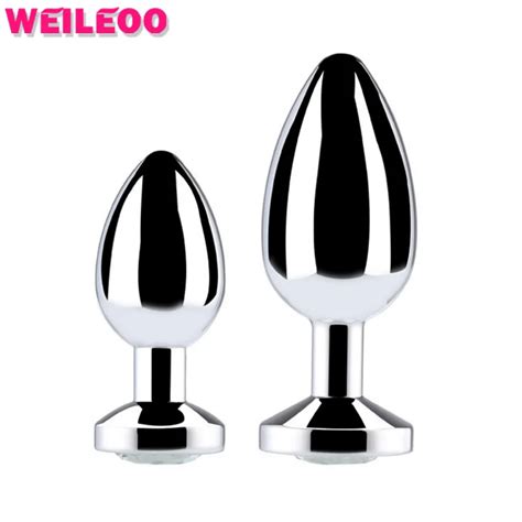 Stainless Steel Metal Butt Plug Anal Plug Gay Adult Sex Toy For Man