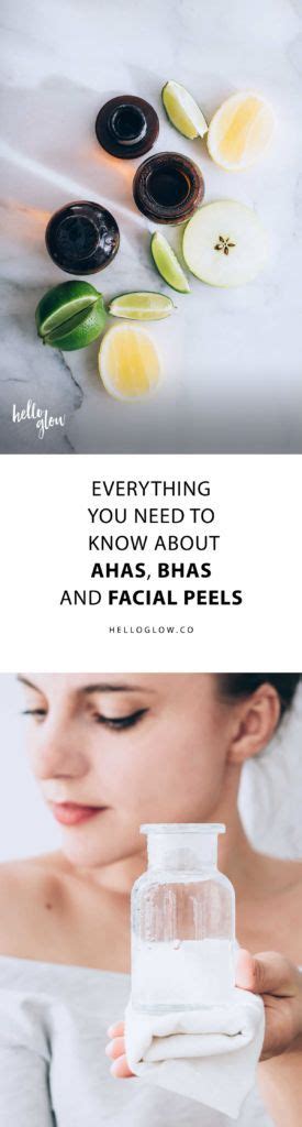 Everything You Need To Know About Ahas Bhas And Facial Peels Natural