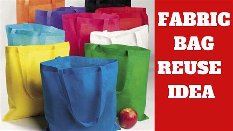 Best Reuse Idea Of Fabric Carry Bag Diy Recycle Idea With Shopping Bag