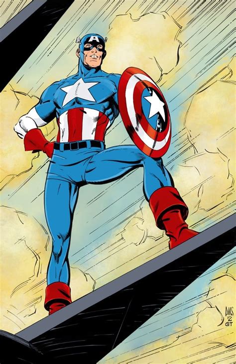 Marvel Comics Of The 1980s Captain America By Paul Smith And Gerry