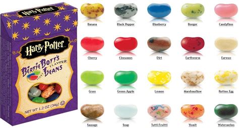 Jelly Bellys Harry Potter Bertie Botts Every Flavour Beans Rnostalgia