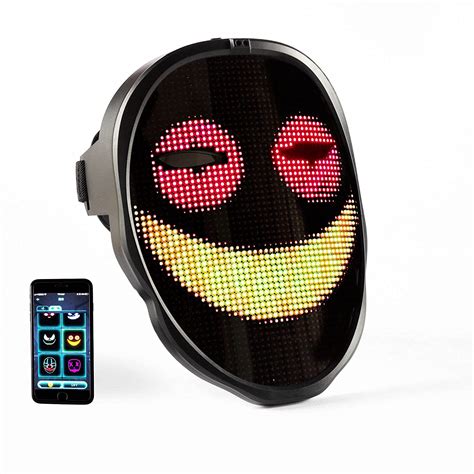 Buy Itayak Led Face Mask Full Screen Light Up Smart App Masks Diy