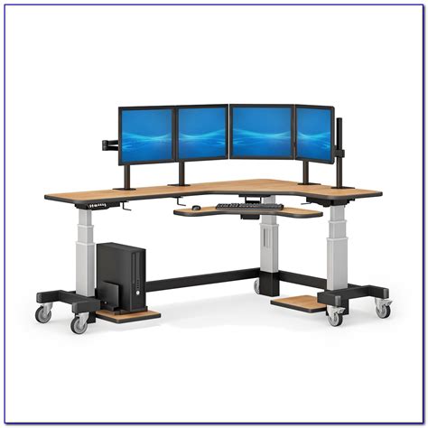 Office Adaptations Corner Desk With Monitor Platform Desk Home Design Ideas R6dvwylqmz76186