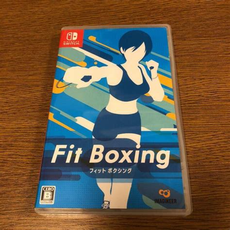 Fit Boxing Nintendo Switch Imagineer Used Japan Exercise 2018 Tested