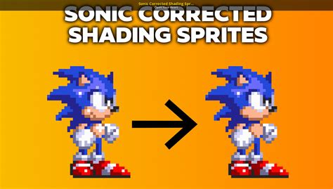 Sonic Corrected Shading Sprites Sonic 3 Air Mods