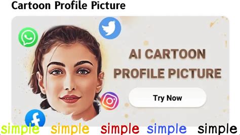 Ai 🤯 Cartoon Profile Picturevery Simpleaistoryart Apptrending Vdo