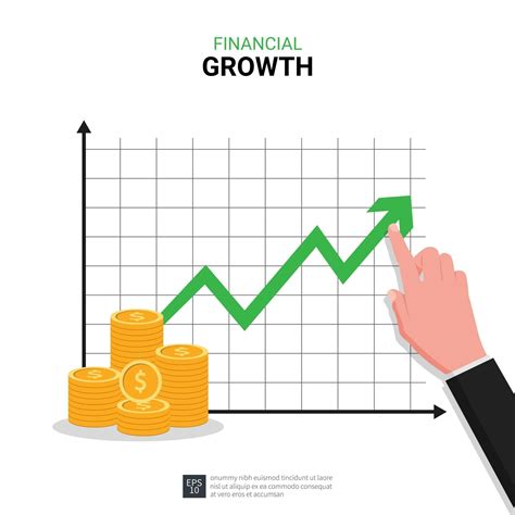 Financial Growth And Profit Increase Symbol Vector Illustration 2456458
