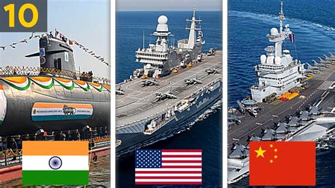 Top 10 Largest Navies In The World In 2022 Youtube