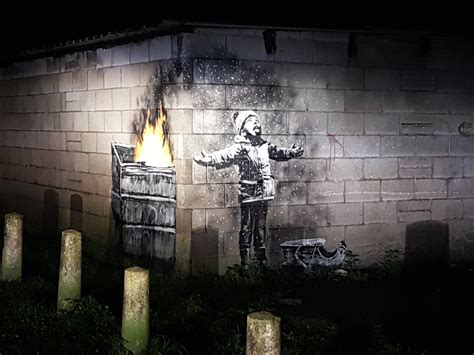 Banksy Confirmed As Port Talbot Artist Diff Graff