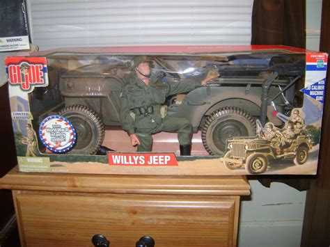 Hasbro 12 Inch Gi Joe K Mart Exclusive Willys Jeep World War 2 Infantry