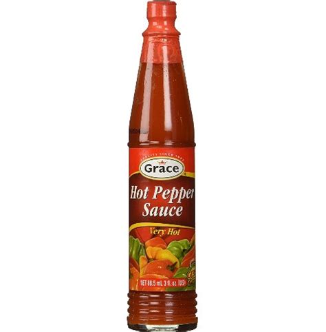 Grace Very Hot Pepper Sauce 3 Oz Cubanfoodmarketcom
