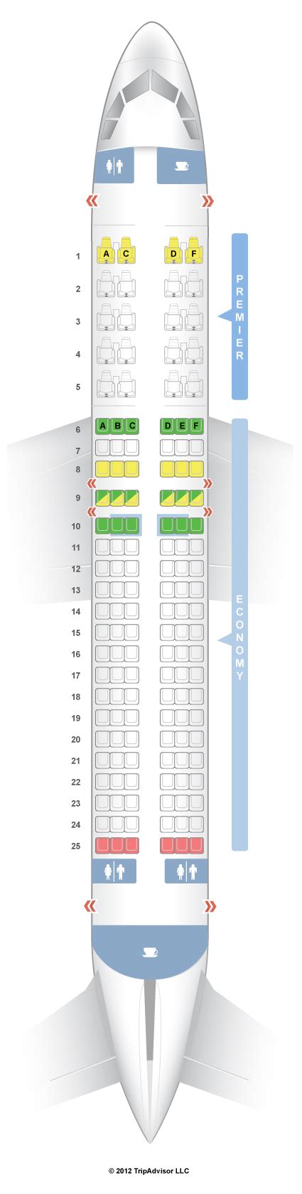 Seatguru Seat Map Aeroflot Airbus A320 320 Layout 1