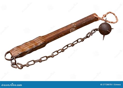 Medieval Flail Stock Photo Image Of Chain Clipping 27728078