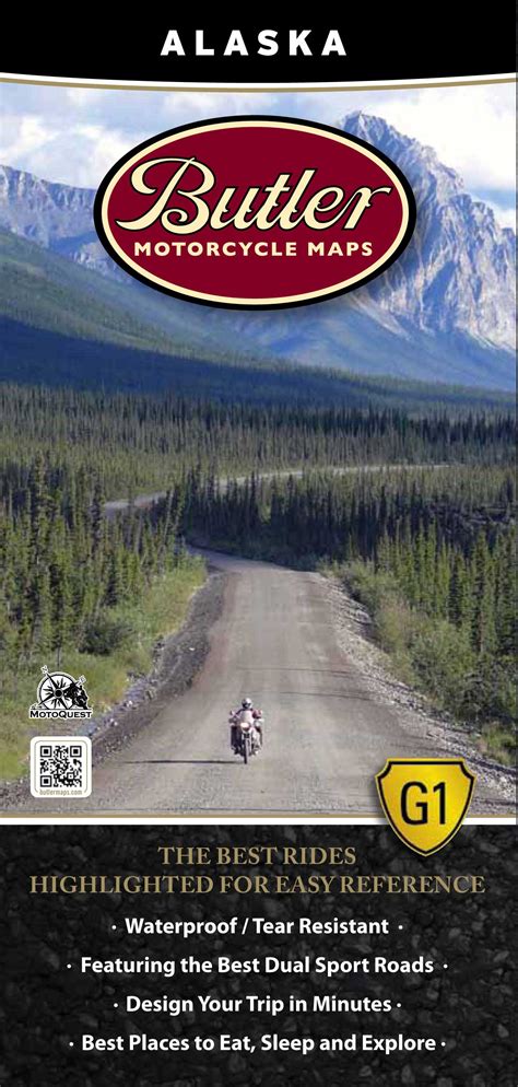The coastal classic route offers service south of anchorage to seward, while the glacier discovery route serves the town of whittier. New Alaska Motorcycle Map from Butler Maps