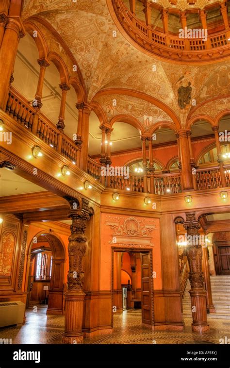 Interior Lobby Of Former Ponce De Leon Hotel Now Flagler College In